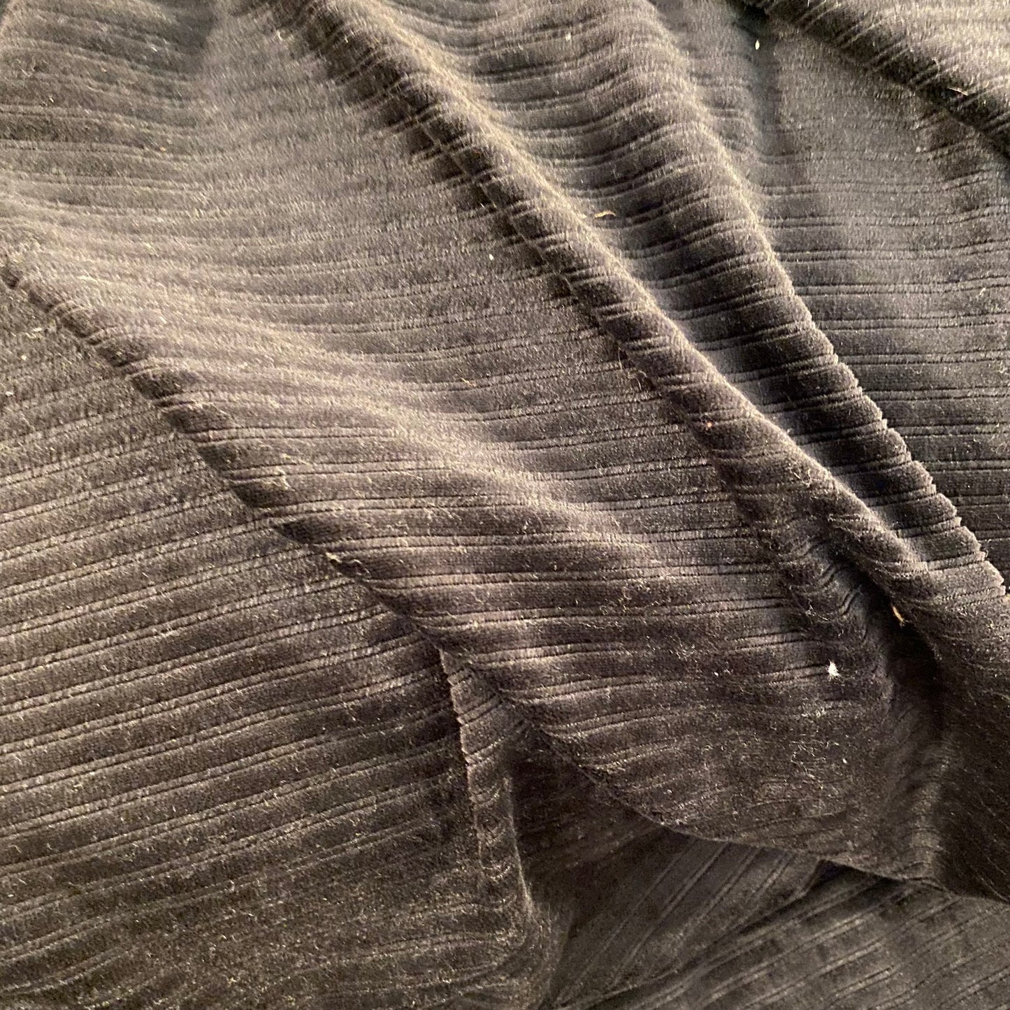 Velours Jersey fin noir